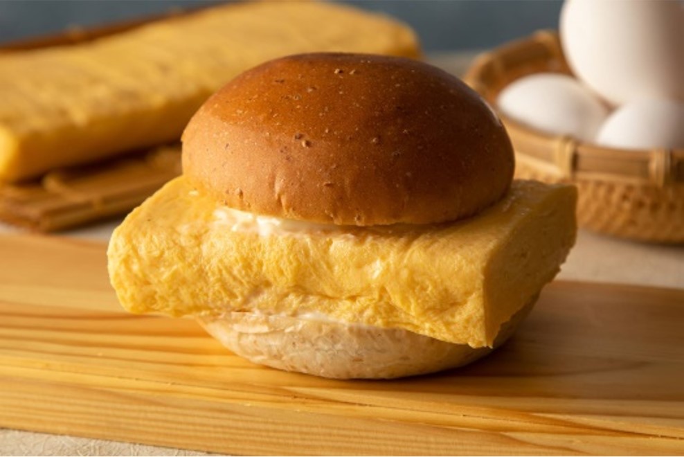 だし巻きバーガー　スモール／500円　レギュラー／800円