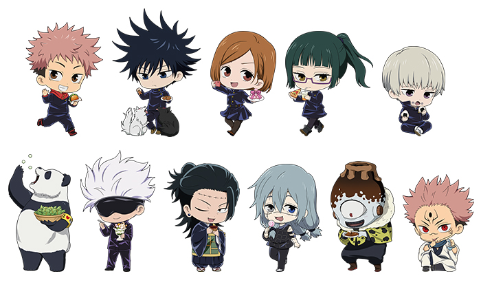 △「呪術廻戦」アニメイトカフェ限定描き起こしイラスト