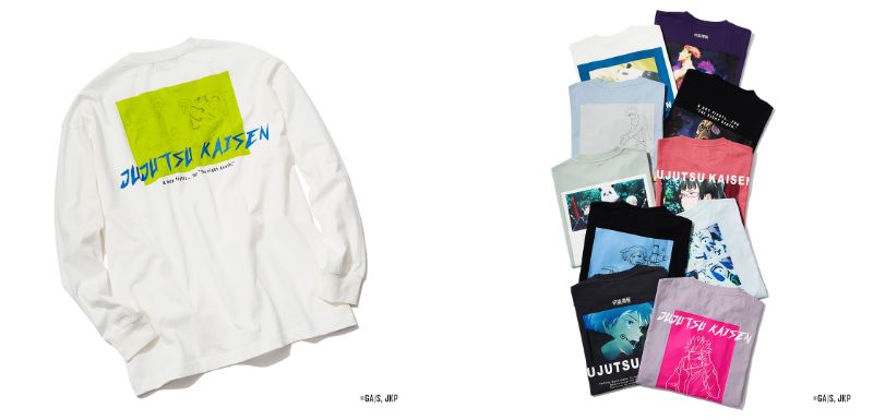 呪術廻戦長袖Tシャツ