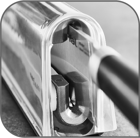 安全に出し入れできる