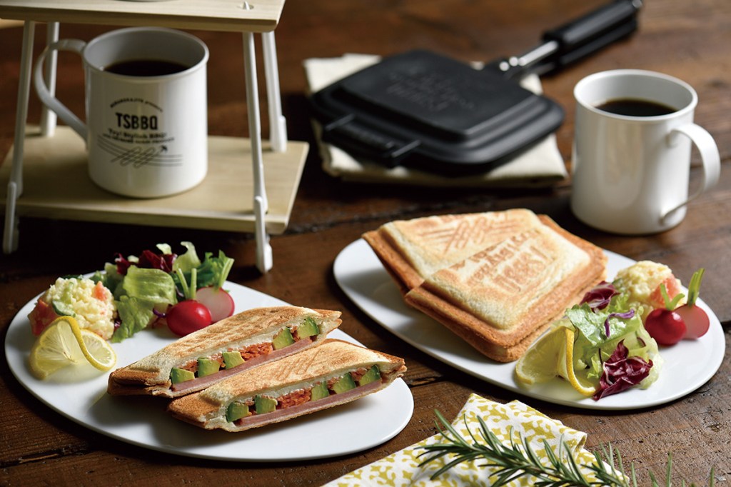 おうちで手軽にアウトドア気分!人気の「ホットサンドメーカー」に IHタイプが登場