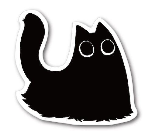 猫のようなナニカ ステッカー