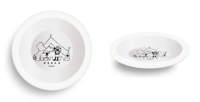 アニソンシンガー「亜咲花」とヴィレッジヴァンガードのコラボ商品
カレー皿