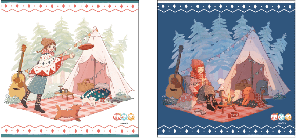 アニソンシンガー「亜咲花」とヴィレッジヴァンガードのコラボ商品
ハンドタオル