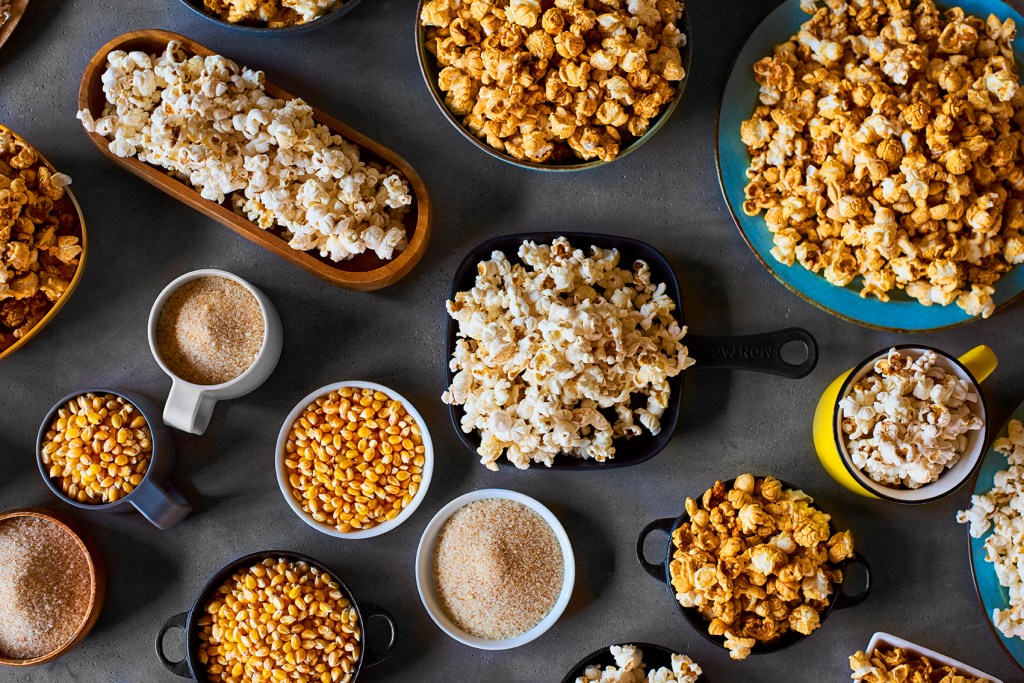 次世代のスナック「自然派ポップコーン」