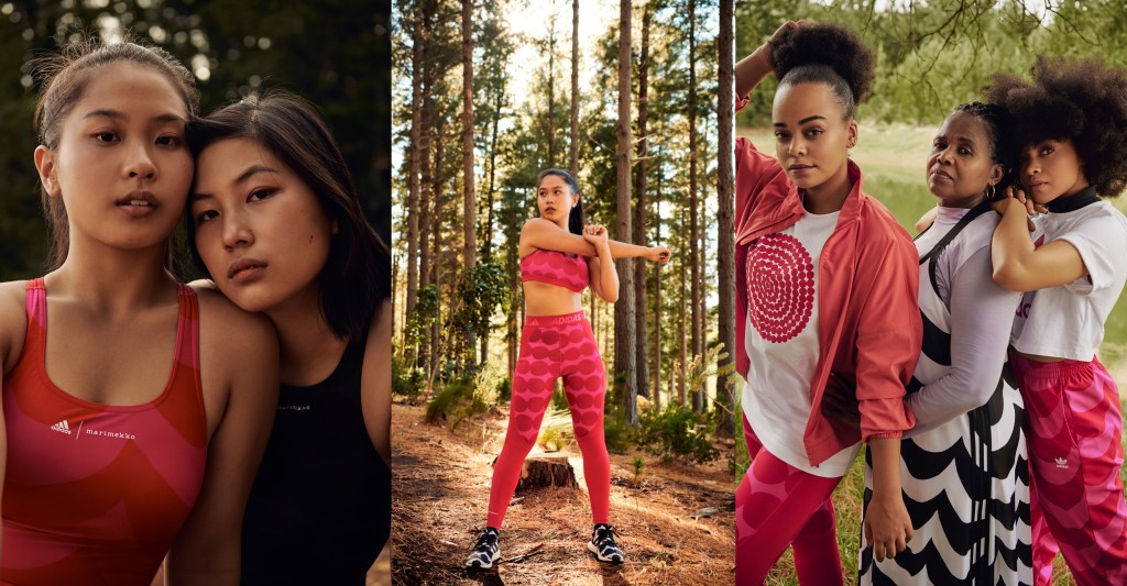 ADIDAS x MARIMEKKO　マリメッコの独創的で生き生きとしたプリント柄をスポーツウェアに採り入れた初の限定コレクションがデビュー