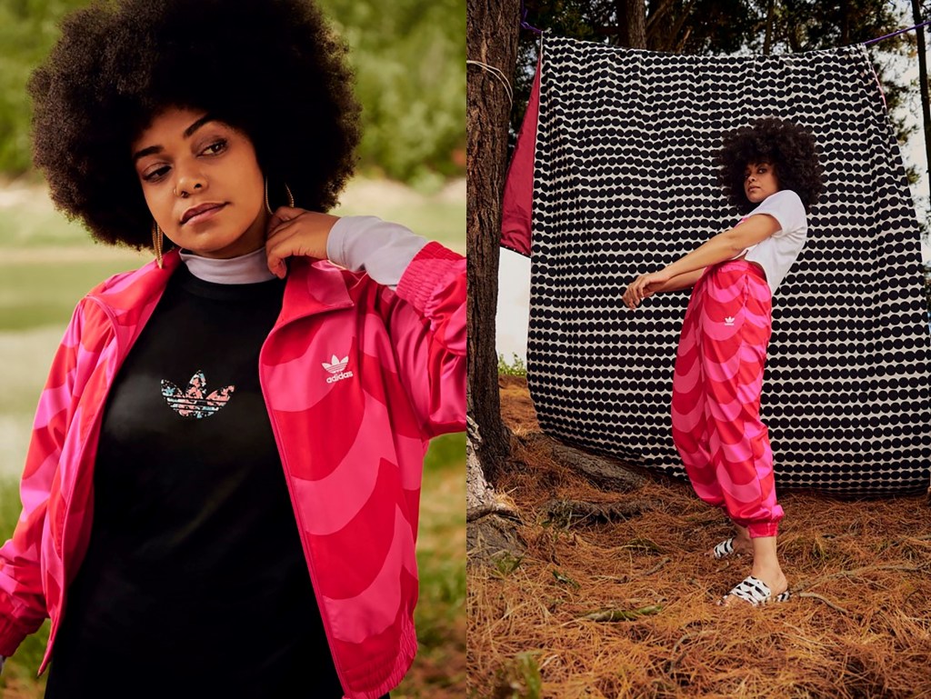 adidas x Marimekko Track Top (トラック トップ)
 adidas x Marimekko Track Pant (トラックパンツ)