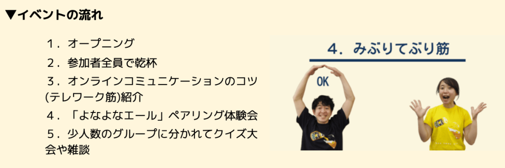 「よなよな 月の道楽座」第1弾「よなよなエール ペアリング編」