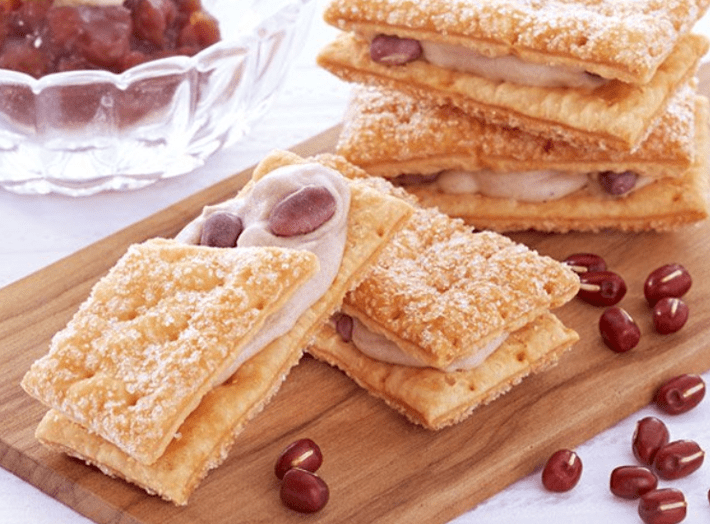 あんことばたーのミルフィーユ